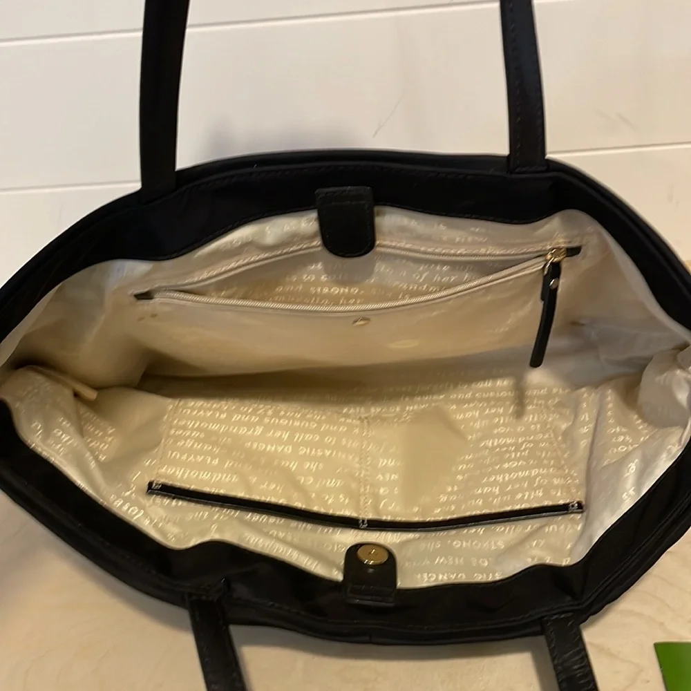 Kate Spade Tote with Leather Bow and‎ Leather Handles